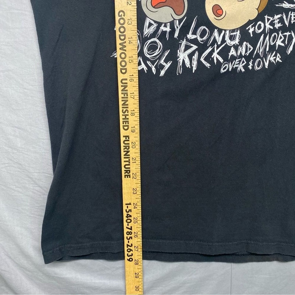 AdultSwim Rick And Morty Character T-Shirt Black Men Size | M - Picture 8 of 9